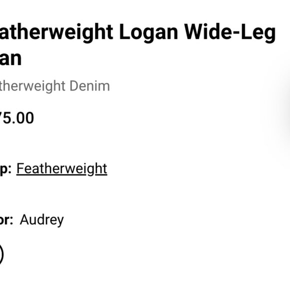 Rag & Bone Featherweight Logan Wide-Leg Jean - Picture 6 of 14